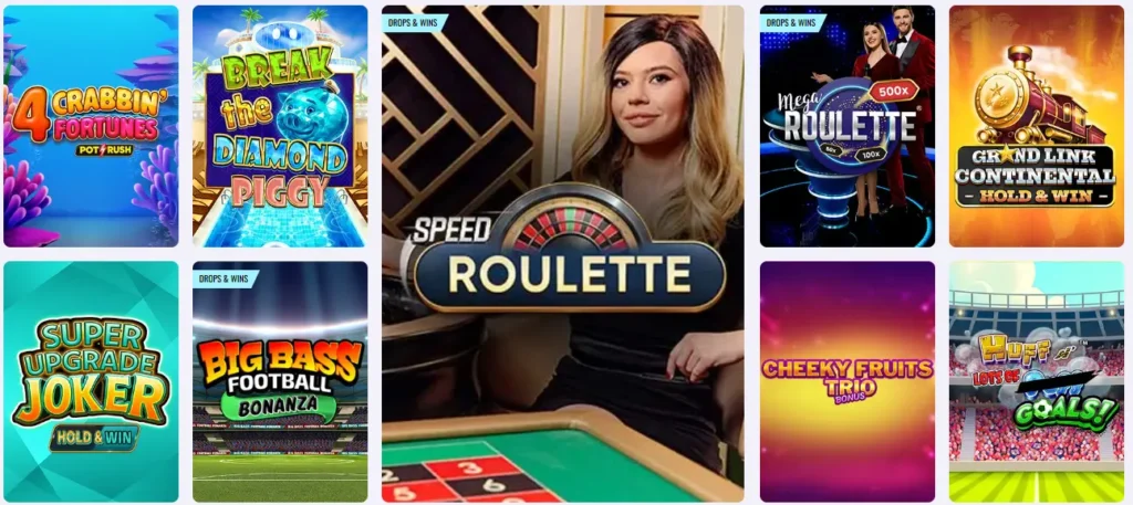 Available Slot Machines